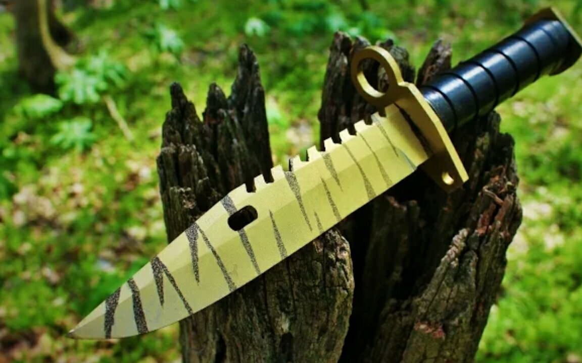 制作csgo中的m9军刺挺漂亮的看封面就知道了