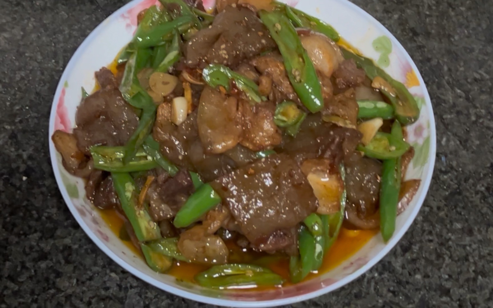 苕皮回锅肉