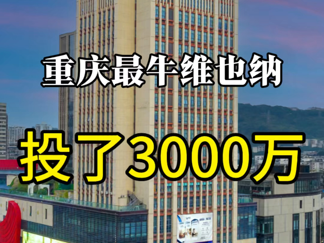 3000万投维也纳国际酒店,200个房间值不?哔哩哔哩bilibili