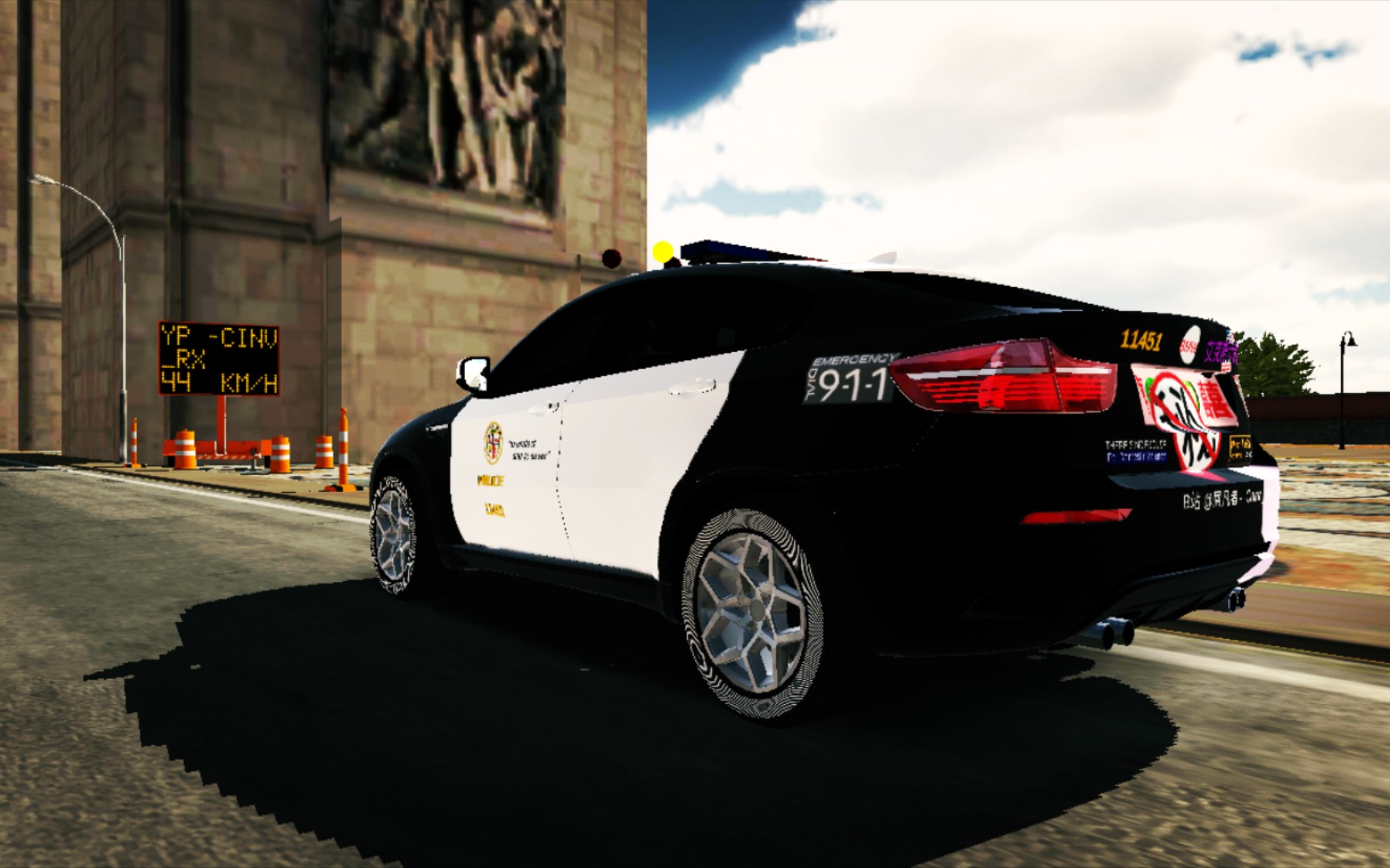 【carparking】酱版bmw x6mlapd警涂展示