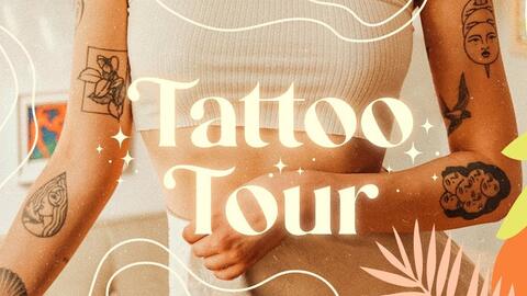 英文字幕 Audrey Rivet 关于纹身 The Ink On My Skin And Their Meanings Tattoo Tour 哔哩哔哩 Bilibili