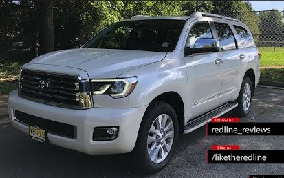 汽车2019款丰田红巨杉platinum一辆高机动恐龙评测