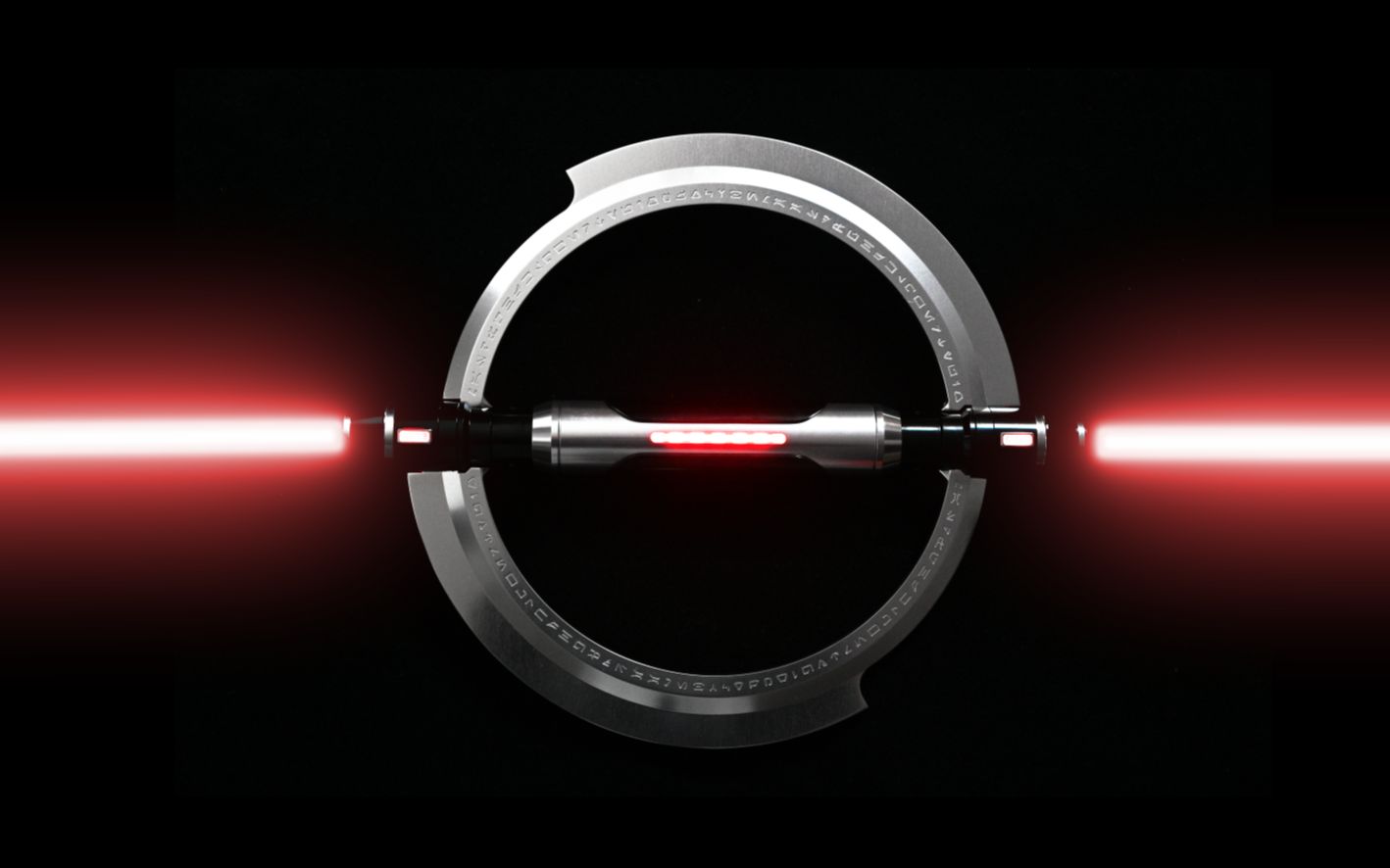 光剑测评一把平平无奇且枯ang燥gui的双头光剑