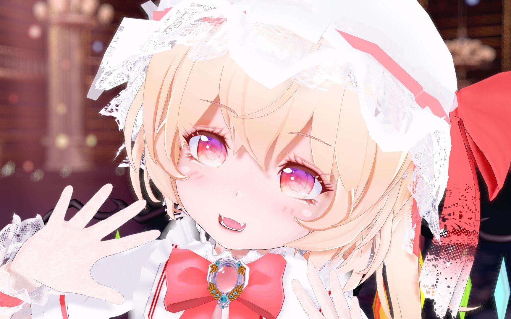 小猫咪芙兰一只,叮咚,请查收~【喵喵嘴咸鱼式芙兰/东方】-无気力-默认