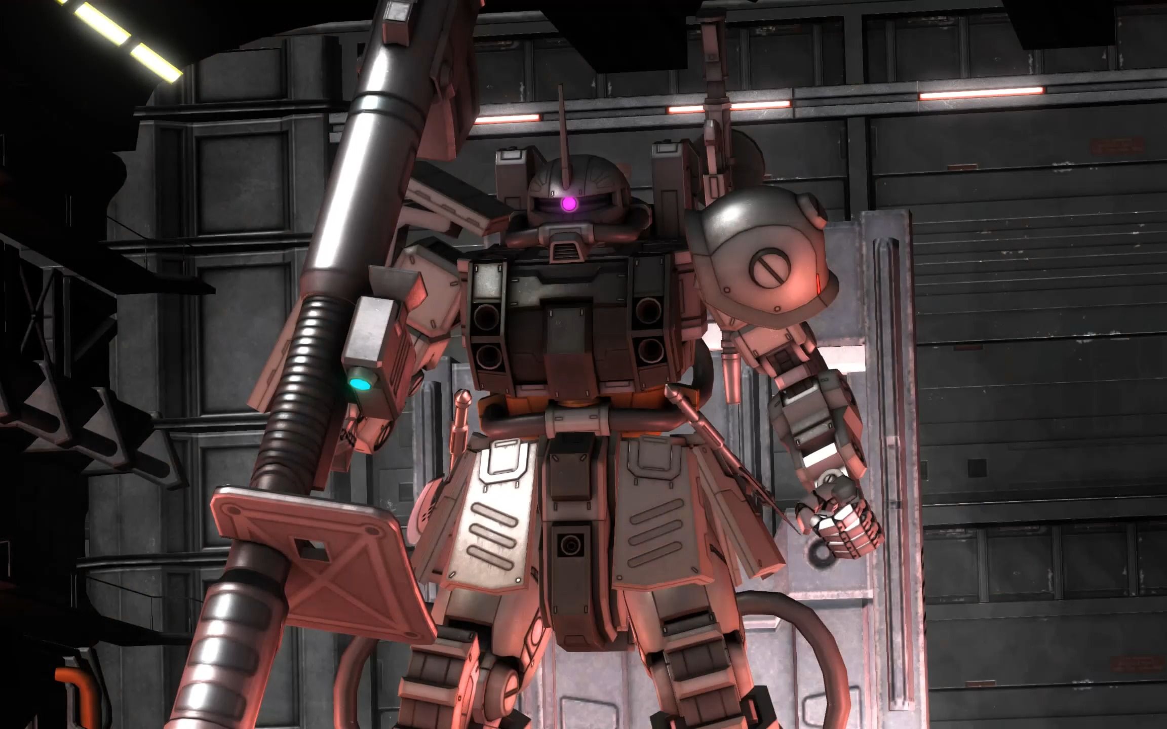 当萌新发现精神力扎古mk2有四连格斗和蓄力格时,开唐!