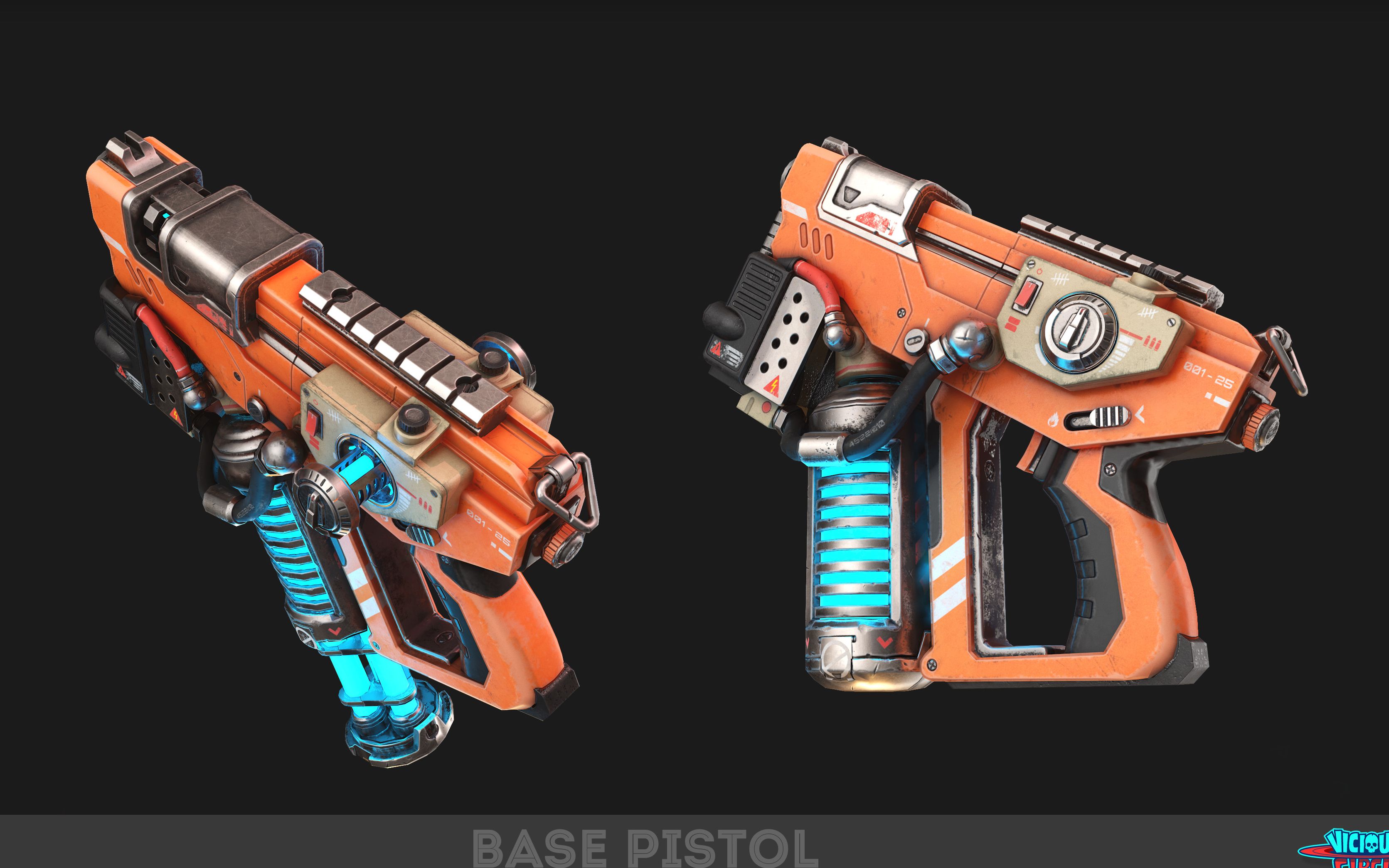 【maya建模】次世代高模硬表面枪械教程—1