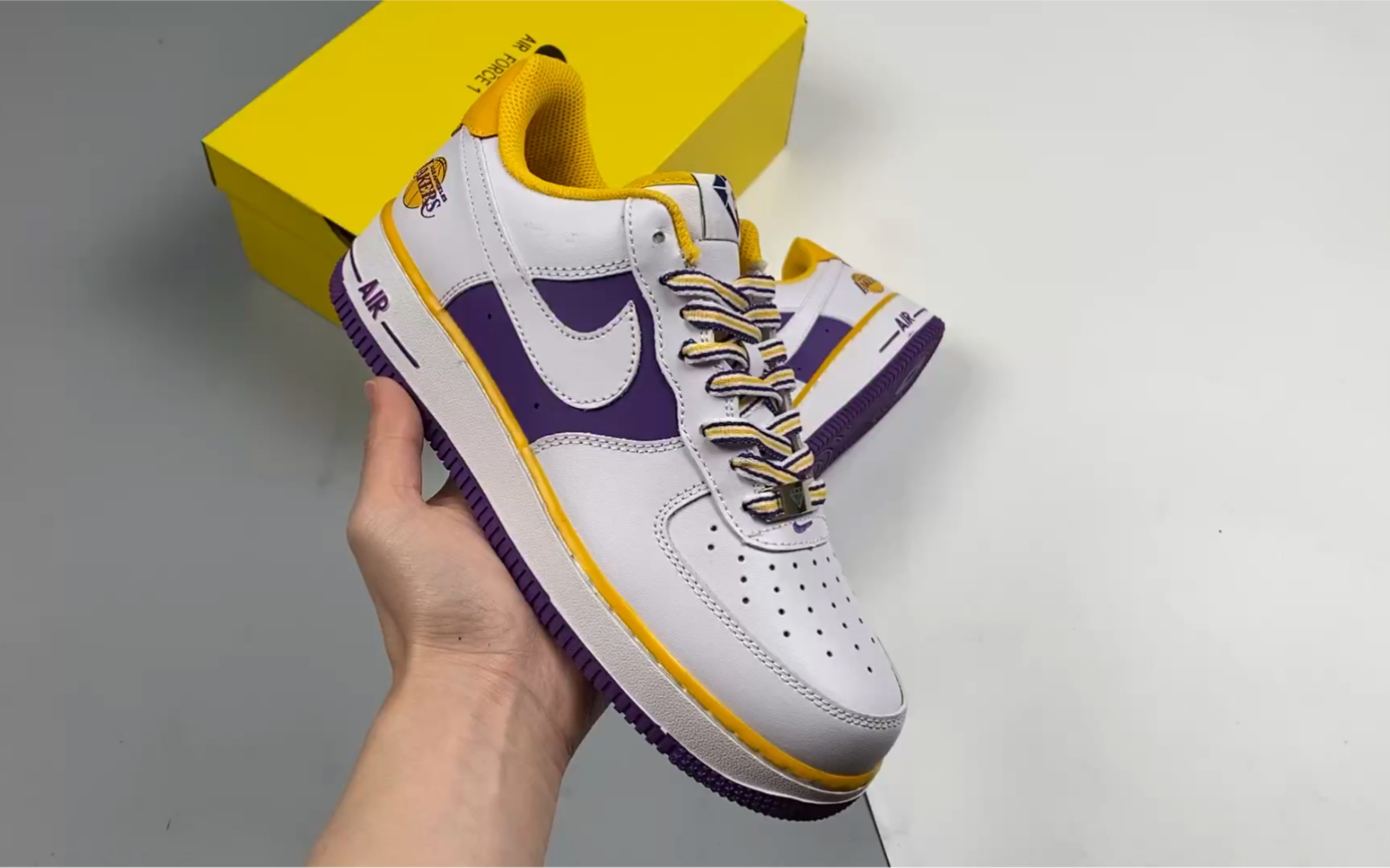 nikeairforce107low紫金湖人视频实拍