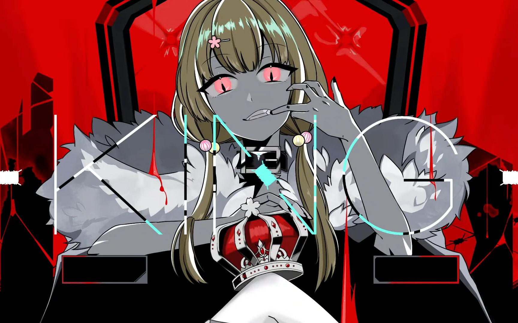 【字幕付】king _ kanaria【covered by 風花りん】【翻唱】