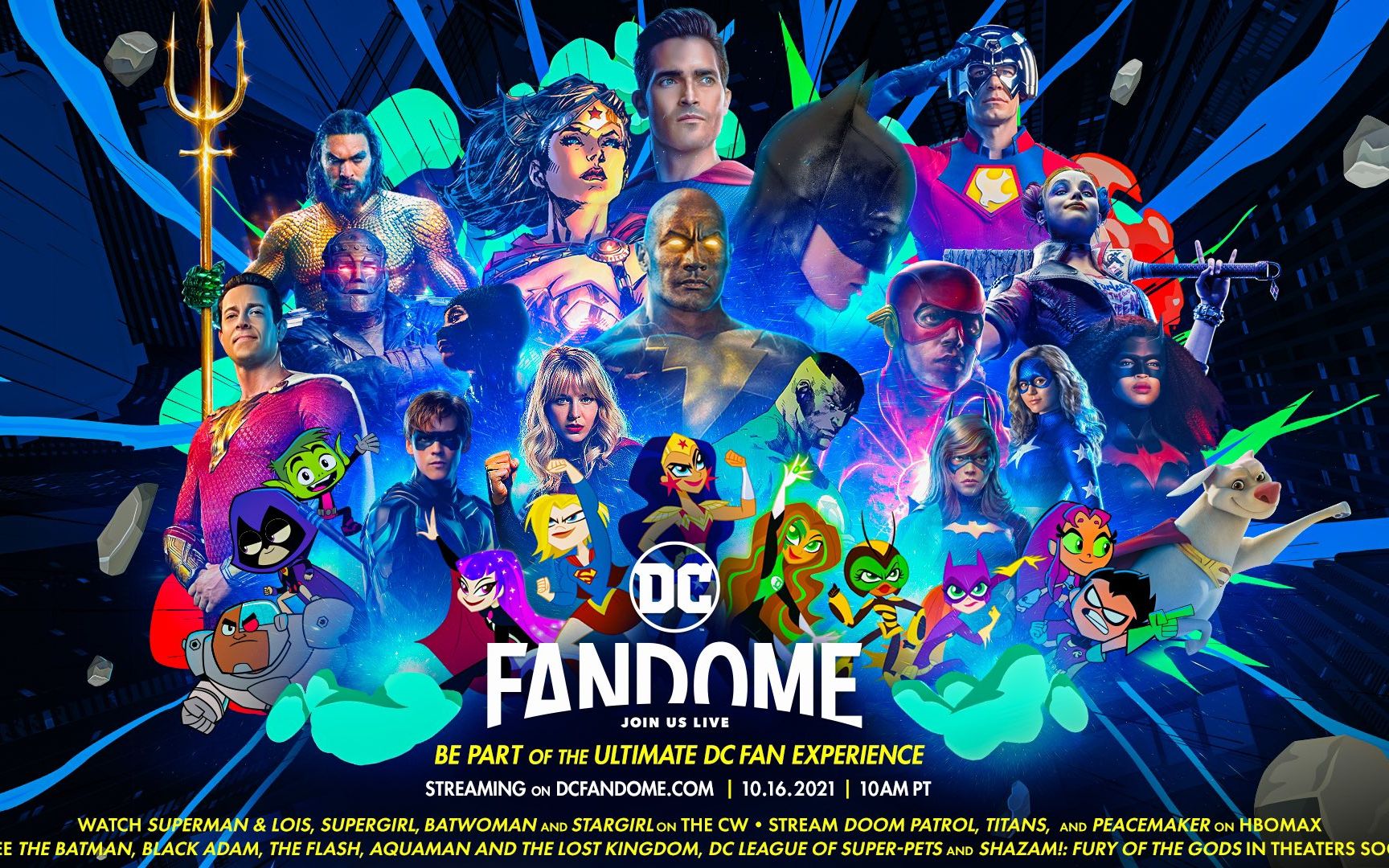 [图]DC Fandome 2021 预告，10月16日