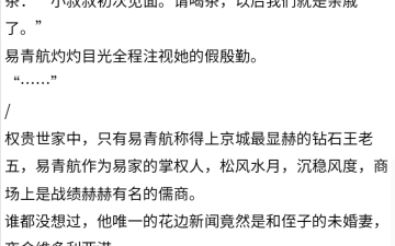 小说推荐:港圈骄纵千金大小姐X京圈大佬儒商老狐狸哔哩哔哩bilibili