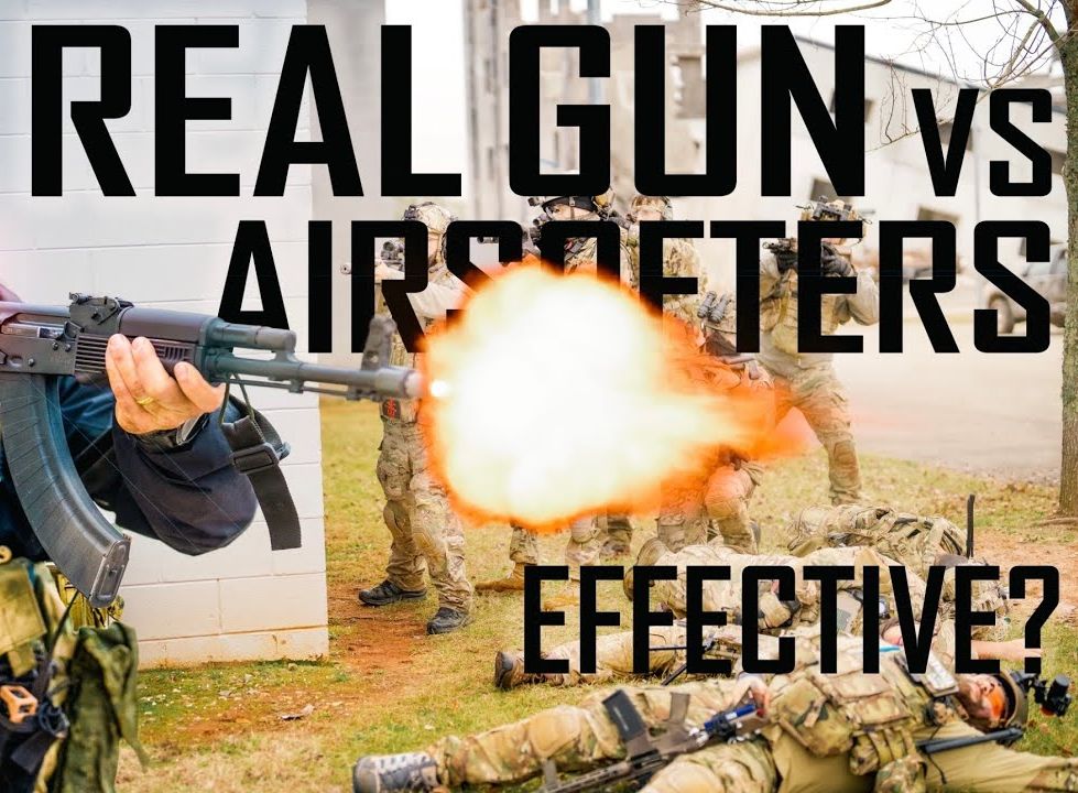 [airsoft 军事模拟][cc字幕] 俄军车臣单位使用真铁在军推中疯狂压制