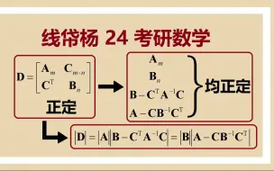 Download Video: 24考研数学-分块矩阵的正定与合同（答疑154）