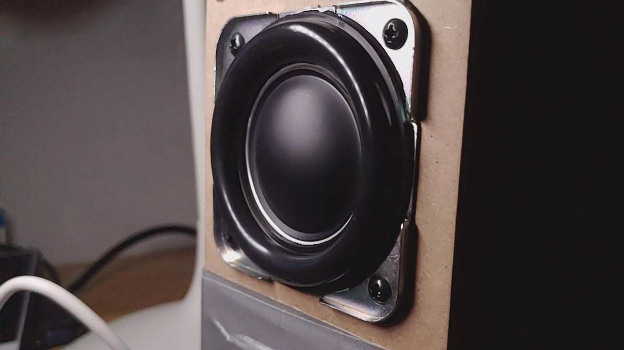 帝瓦雷定制的喇叭单元的 低音 和 冲程(果冻效应警告7215)