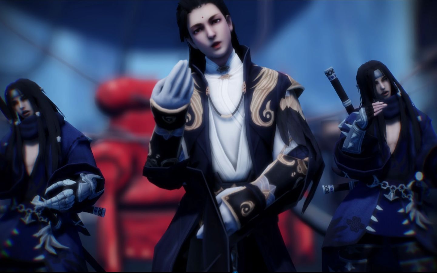 一梦江湖mmd 武当or华山,你的选择是?