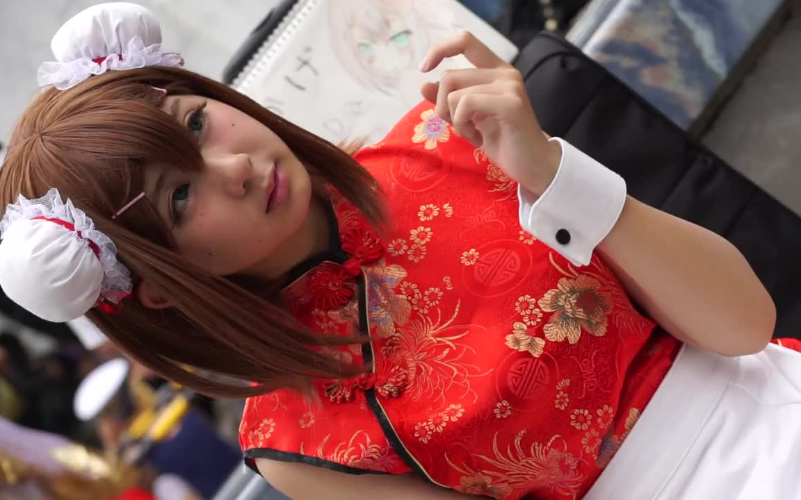 【yuri搬运】可爱的男孩子cosplay木下秀吉~ 被萌翻了,2017年c92漫展