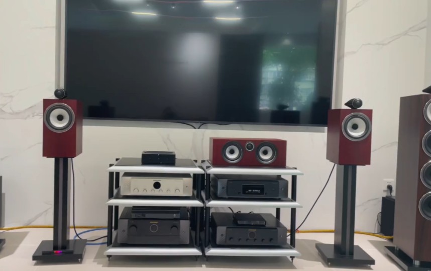 宝华韦健705s3 音箱搭配 sonos amp 带流媒体功放 感受一下不同的风格