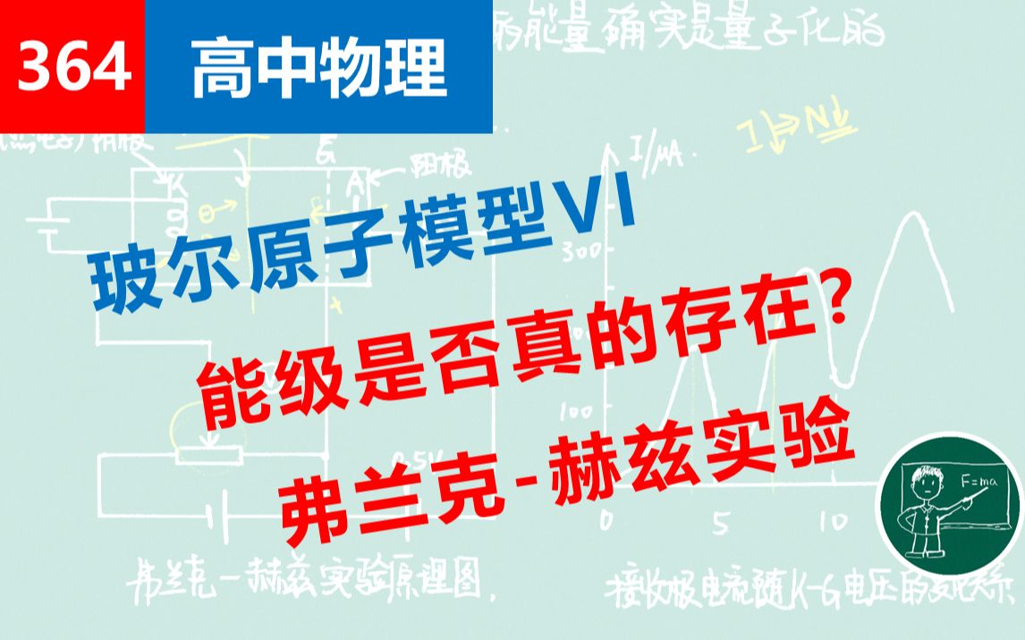 【高中物理】364玻尔原子模型VI能级是否真的存在?弗兰克赫兹实验哔哩哔哩bilibili