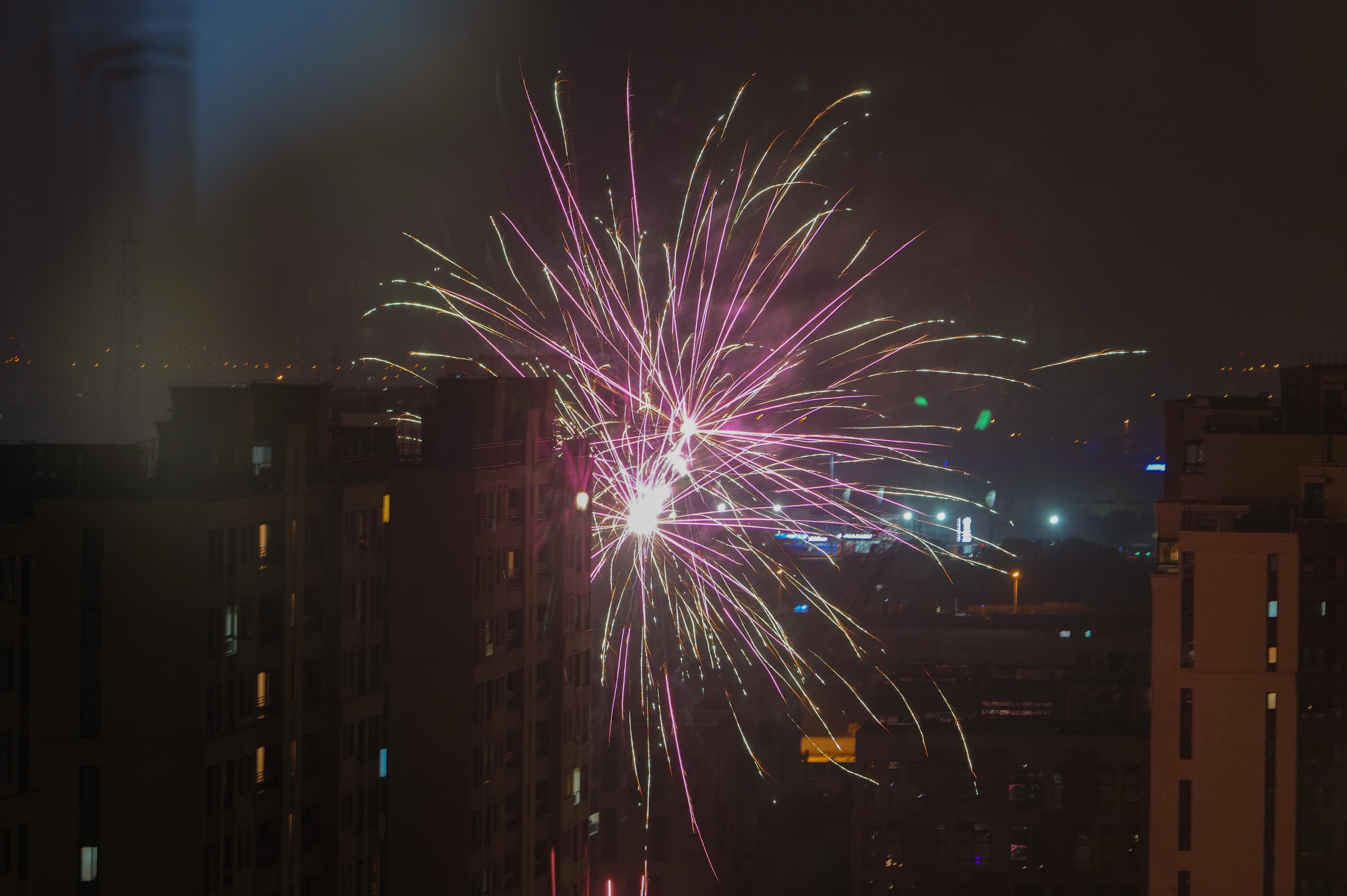 元宵节放烟花图片大全图片