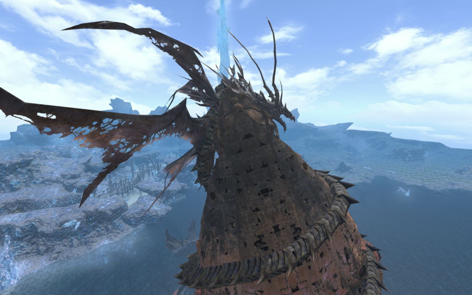 ff14地图bug在银泪湖瞻仰尘世幻龙55已修复