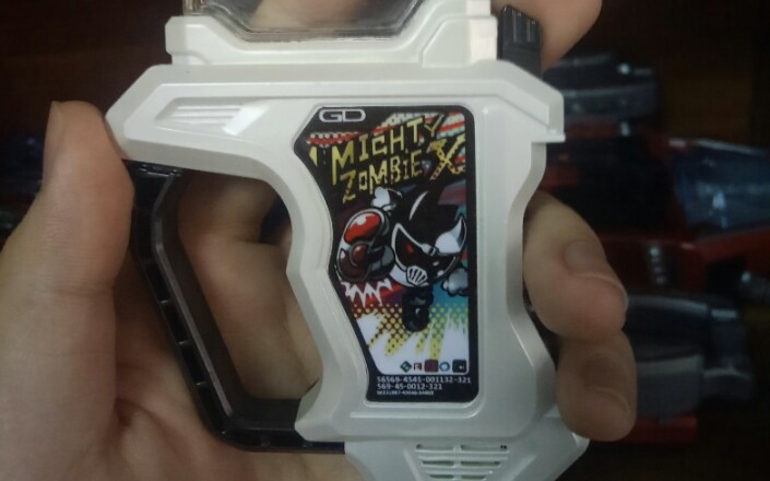 全球限量万代假面骑士exaid全能僵尸x卡带看简介手动滑稽