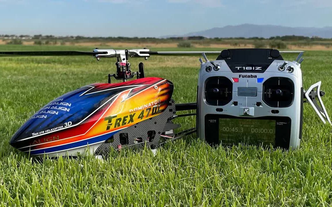 艾伦alan szabo jr. 飞行亚拓align trex 470l直升机 2021/7/9