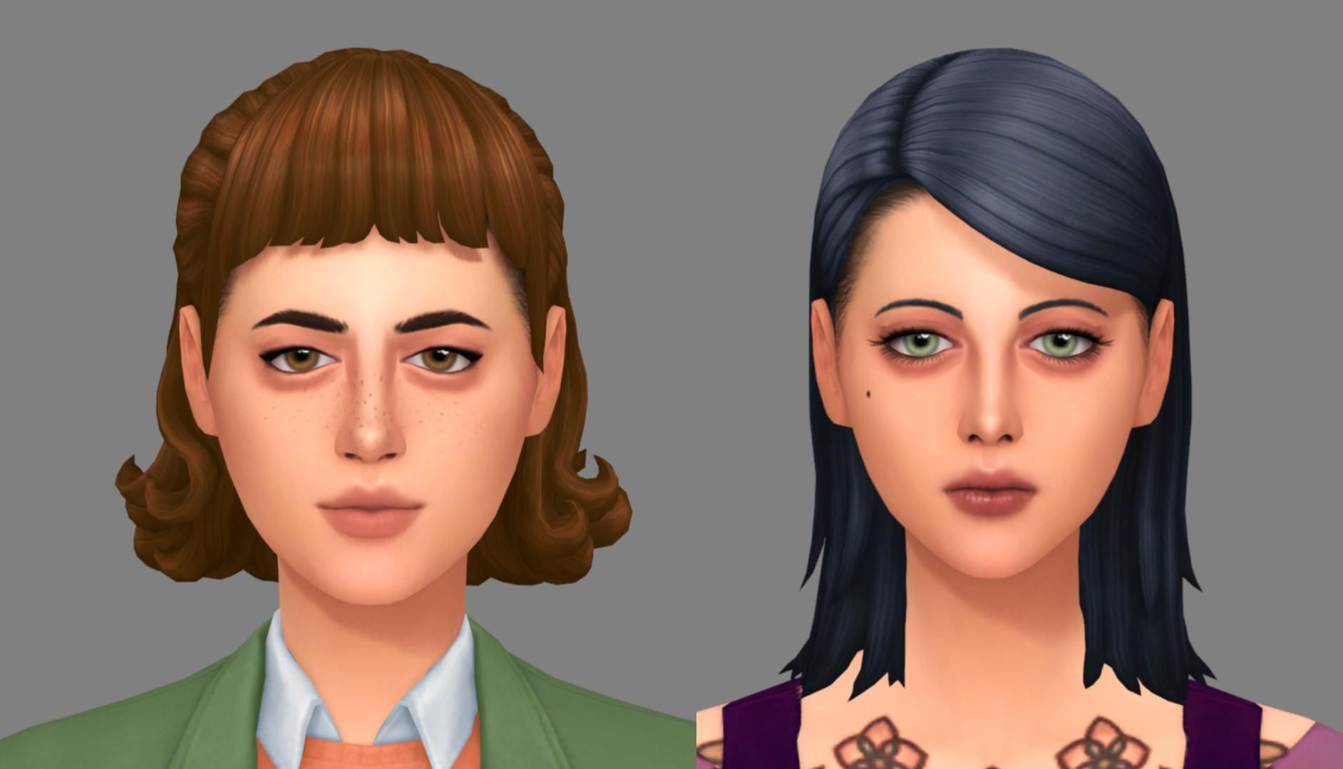 npc美化档整容之自由精神-温登堡#模拟人生4