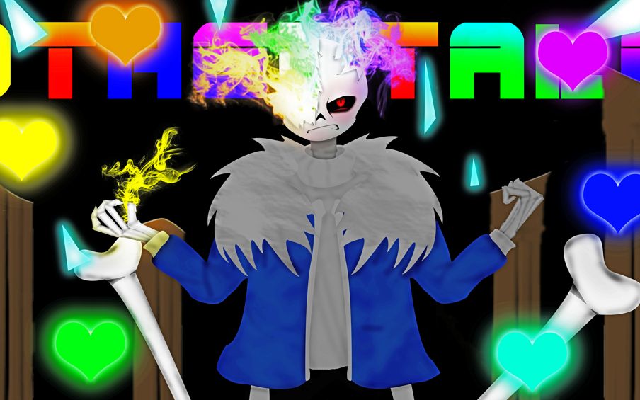 【othertale】color!sans绘画
