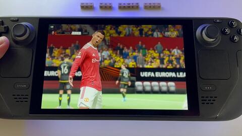 FIFA 23 AGORA RODA NO STEAM DECK VIA XCLOUD #fifa #steamdeck #steamos 