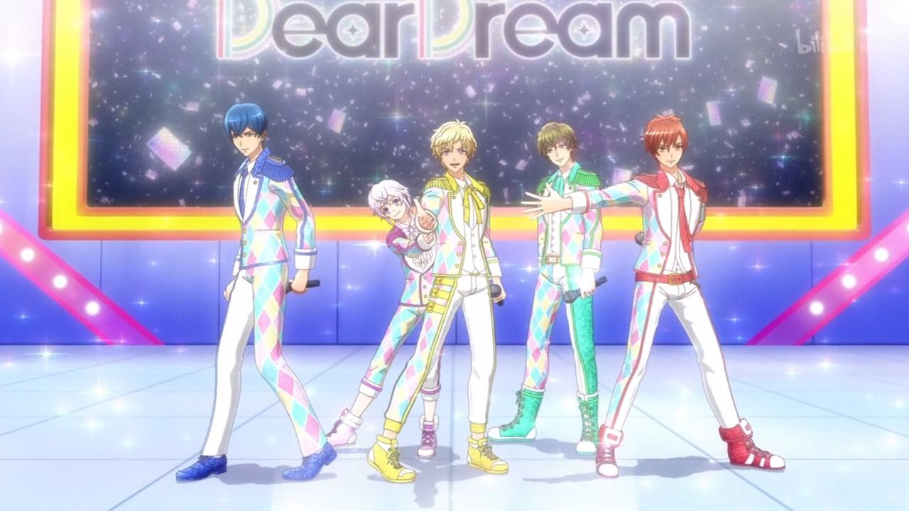 梦之祭——《Dream Greeting!》由[Dear Dream]天宫奏、及川慎、佐佐木纯哉、泽村千弦、片桐伊月(糖果缤纷套装)演唱哔哩哔哩bilibili