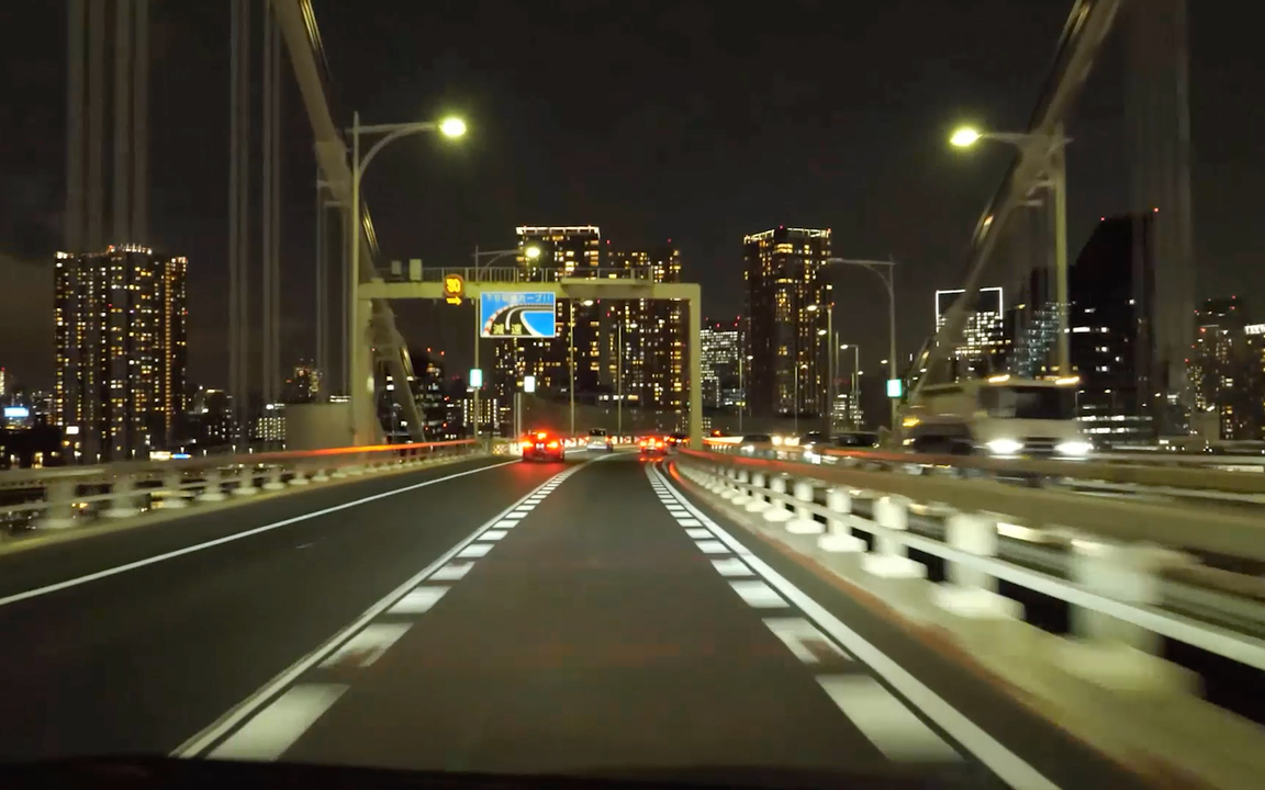 [图]《黑夜中》梁博  城市公路夜景纯享版