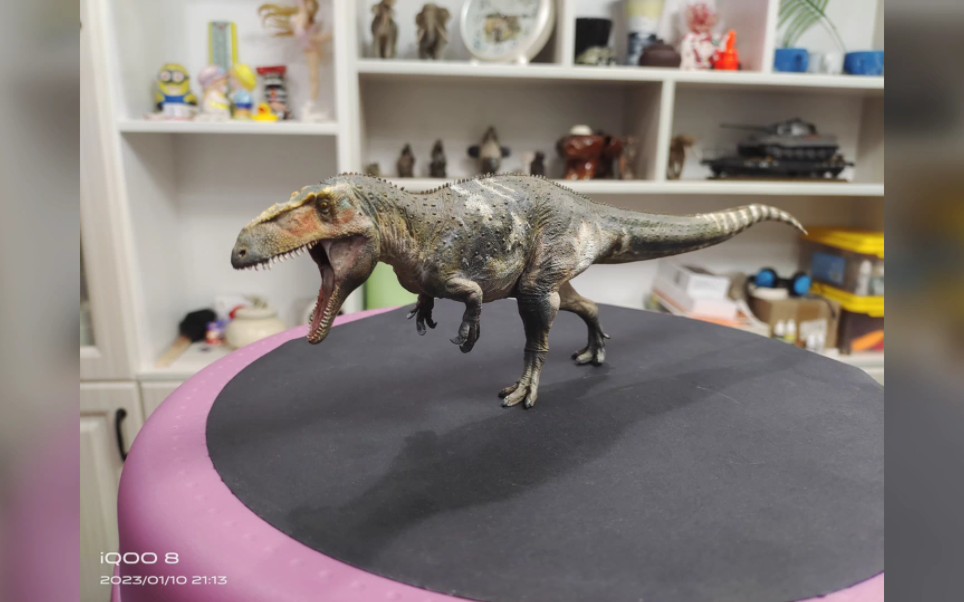 pnso蛮龙 画报涂装 恐龙模型涂装分享