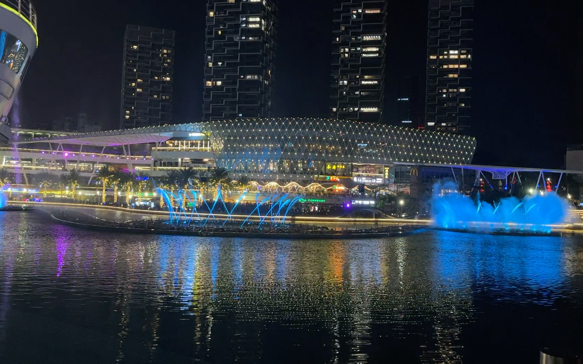深圳海上世界音乐喷泉