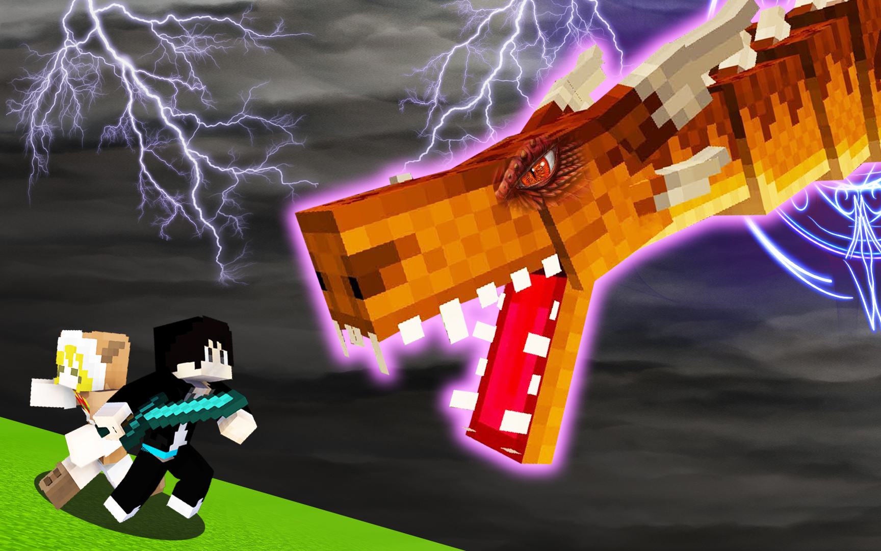 【木鱼】获得屠龙勇士称号 我的世界驯龙高手p10_哔哩哔哩_bilibili