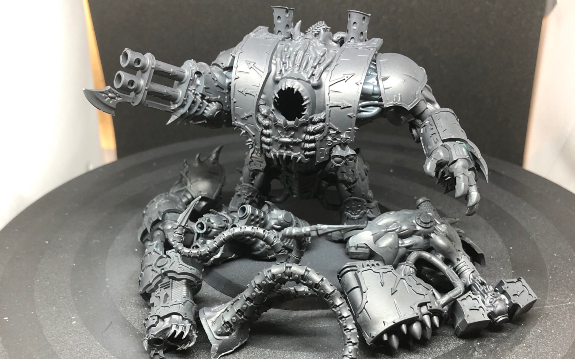 战锤40k地狱兽器替换磁桩改造