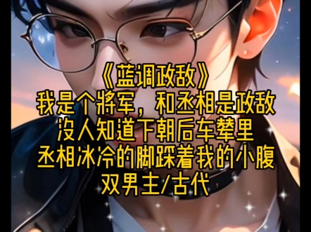 【耽】蓝调政敌我是个将军,和丞相是政敌,没人知道,下朝后车辇里丞相冰冷的脚踩着我的小腹哔哩哔哩bilibili