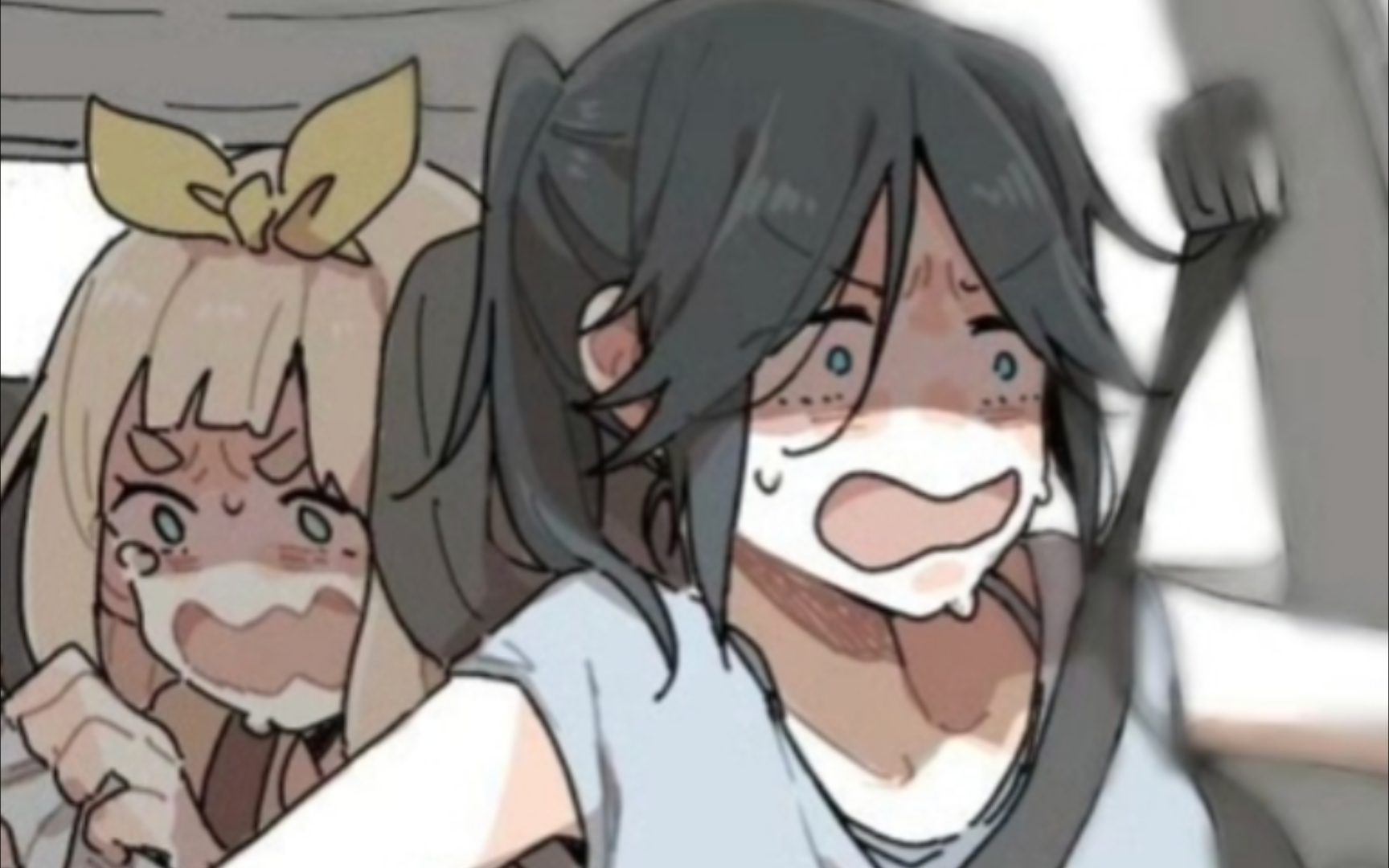 假如铠冢霙去学车