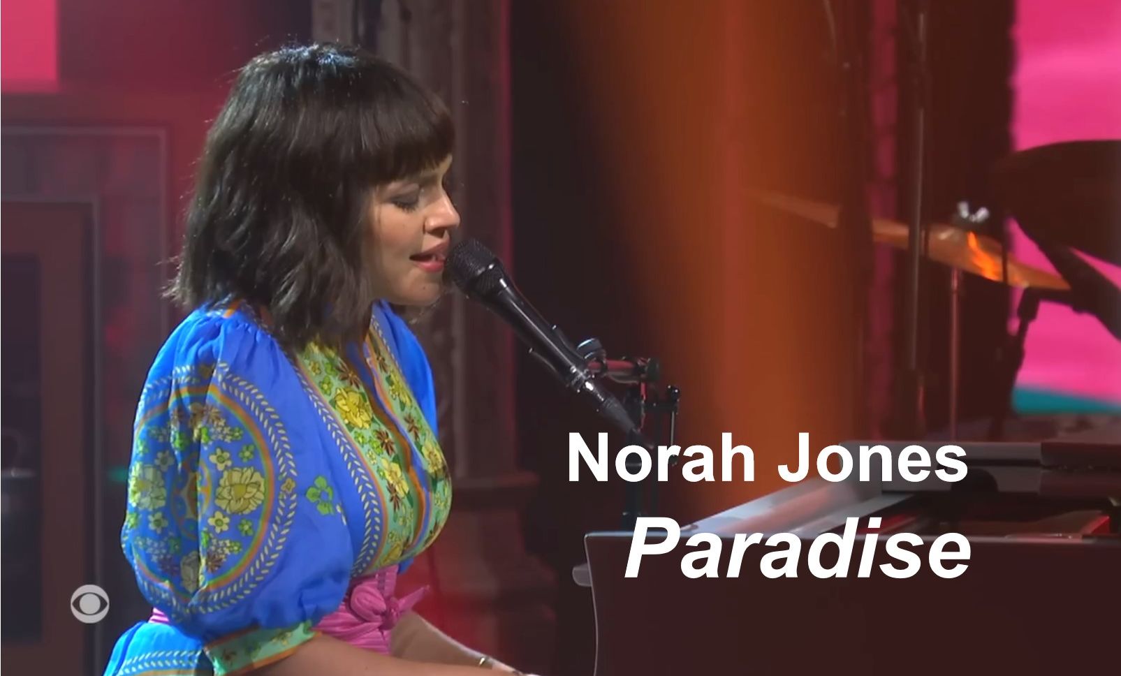 【天堂】norah jones - paradise (live 2024.05.17 the late show)