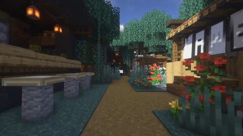 Minecraft 现代级光影延时摄影 隐匿在繁华都市下的绿荫夜市 哔哩哔哩 Bilibili Minecraft 现代级光影延时摄影 隐匿在繁华都市下的绿荫夜市 哔哩哔哩 Bilibili