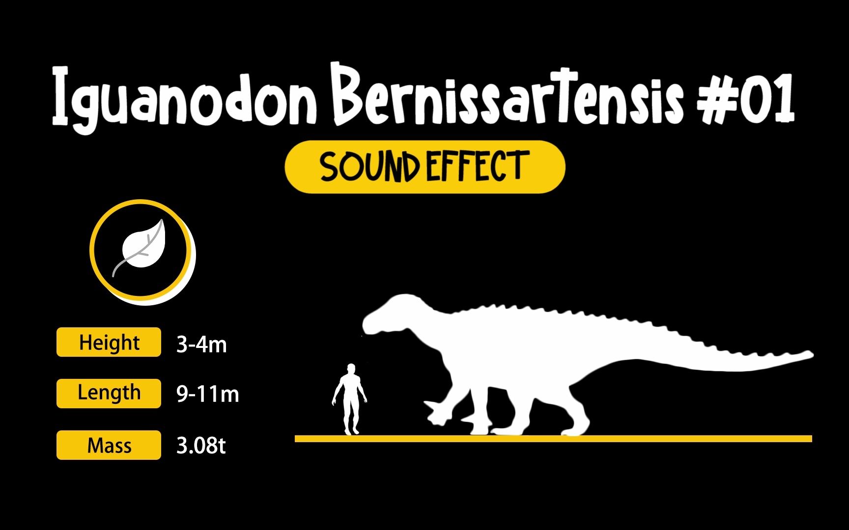 贝尼萨尔禽龙 #01 恐龙 吼叫 叫声 动物 音效 (hq)_哔哩哔哩_bilibili