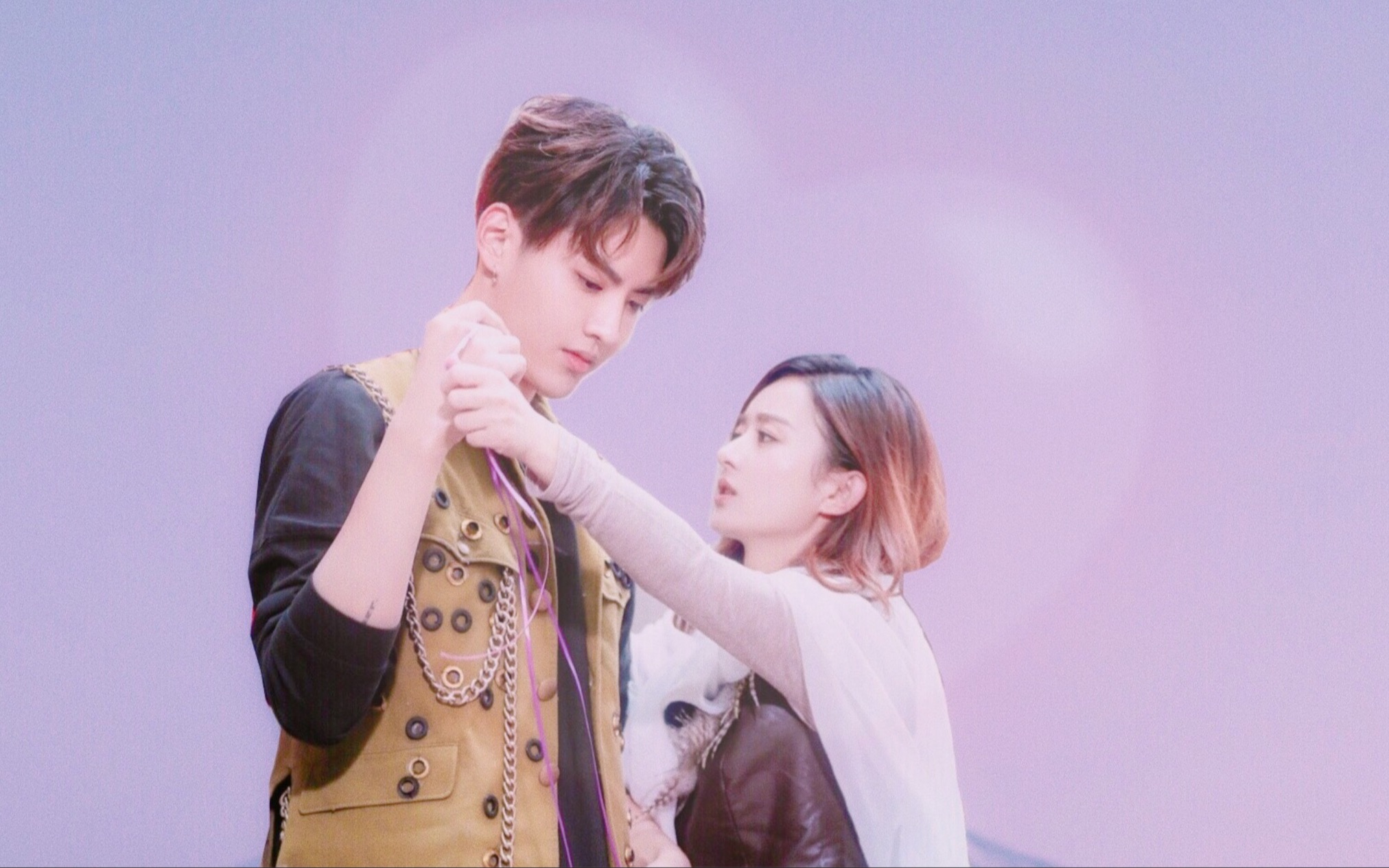 【吴亦凡×赵丽颖】【甜虐向】"我喜欢你.我想见你.