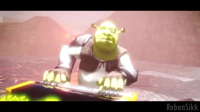 [图]史诗级的战斗Shrek VS Shaggy Battle For The Last N Word Pass - YouTube