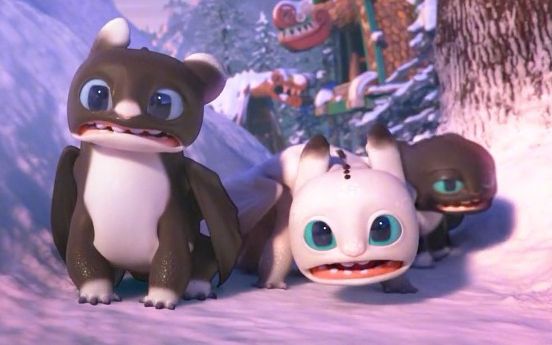 无牙仔的三只崽,无牙幼仔的龙王血统