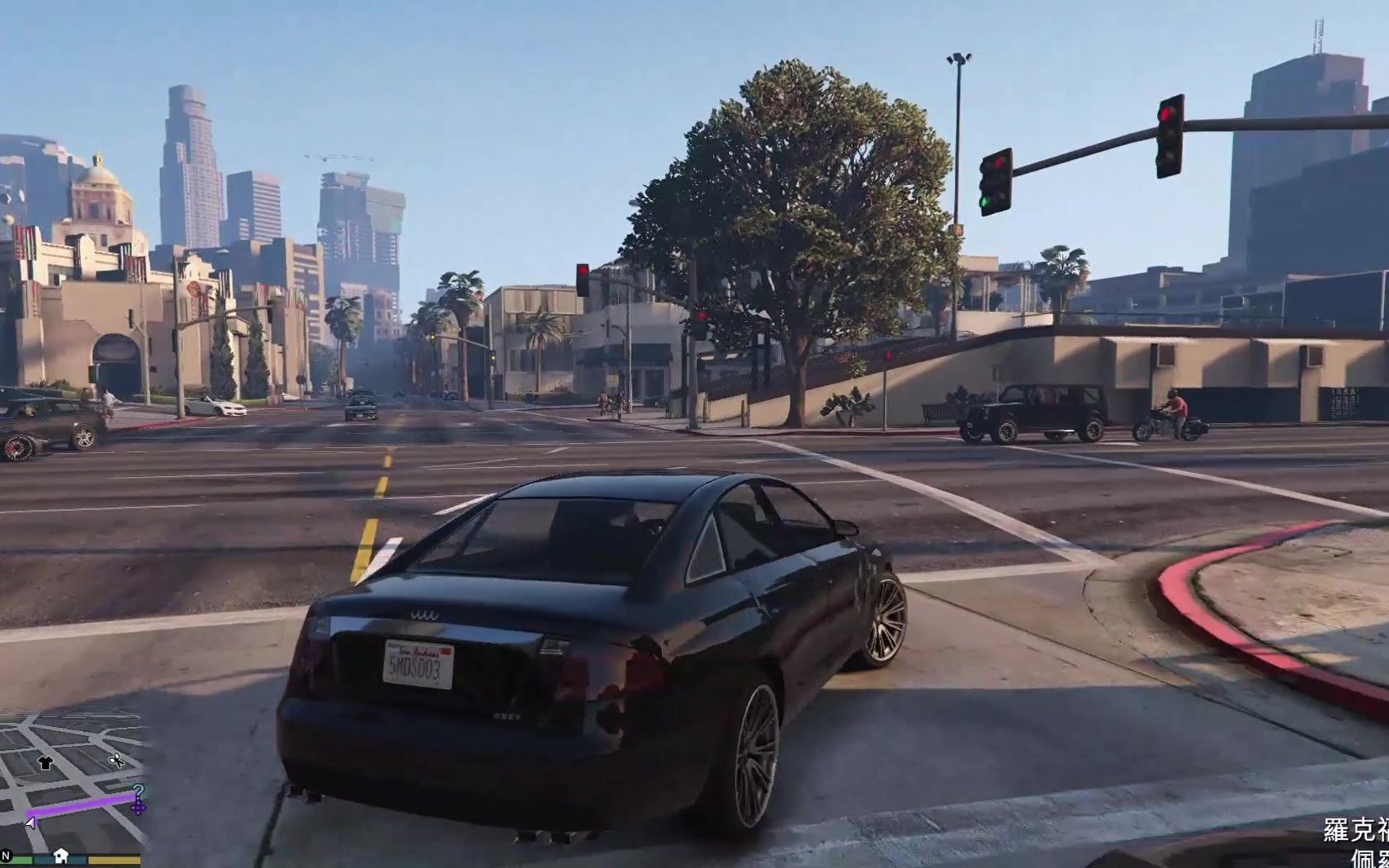 gta5 开车听歌欣赏洛圣都美景_哔哩哔哩 (゜-゜)つロ 干杯~-bilibili