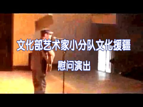 [图]刀郎  2010年《文化部艺术家小分队文化援疆慰问演出》