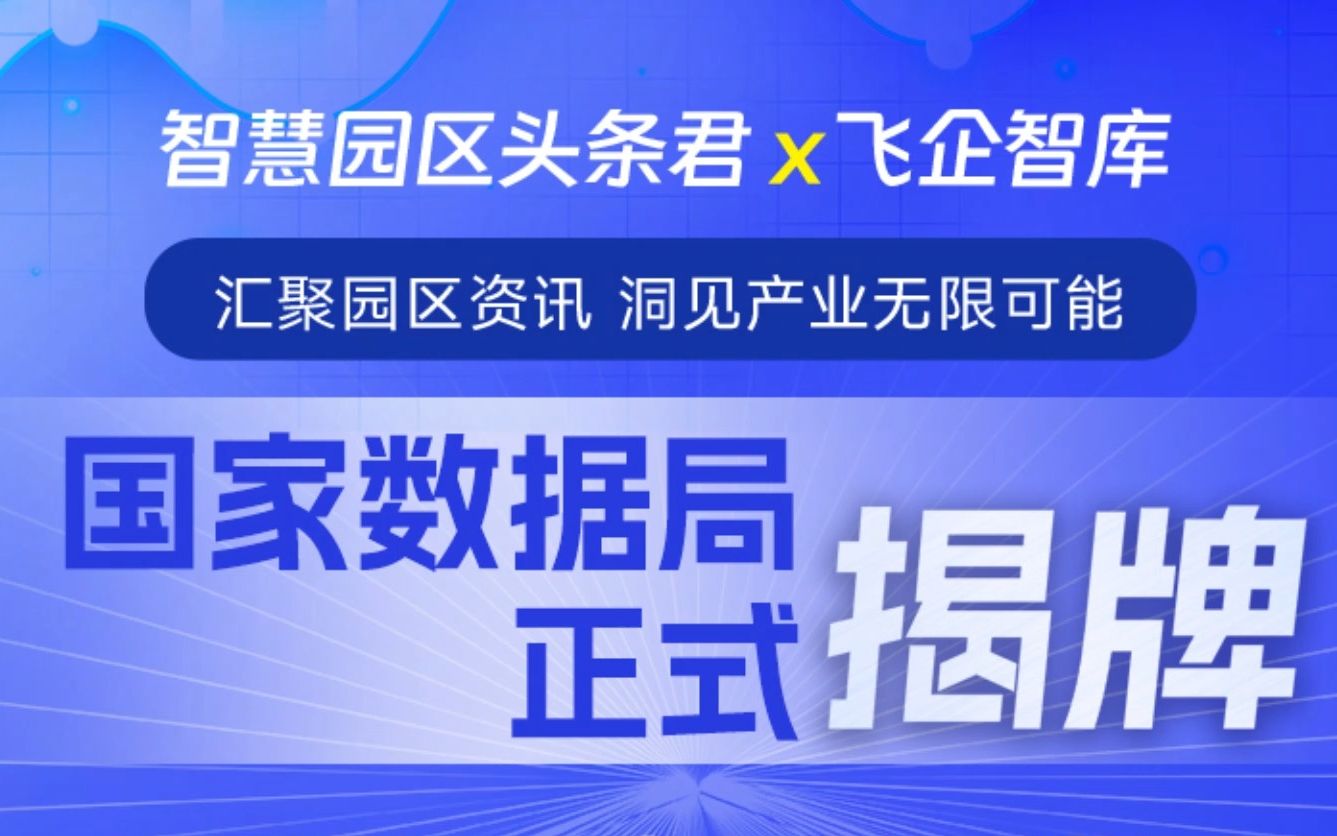 来了!国家数据局正式揭牌!哔哩哔哩bilibili