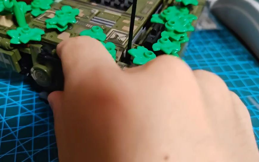 乐高军事第三方moc俄军步战车-馄饨工作室