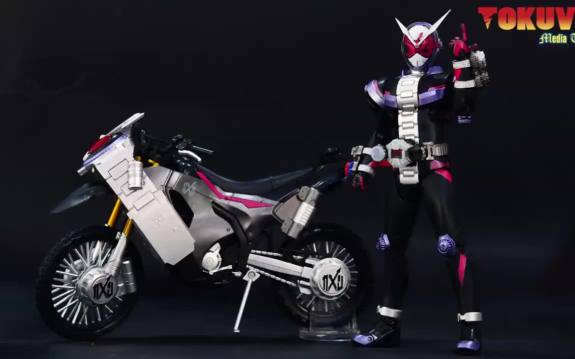 【搬运速送】时王摩托车!万代shf 假面骑士zi-o 驾驭强袭者&武器套装