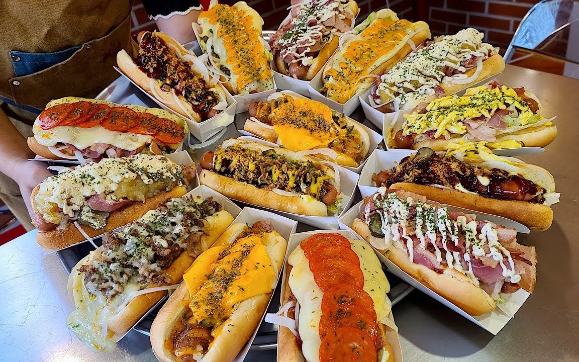 加料阿姨已被食堂拉黑!爆多芝士的美式热狗真的存在吗?