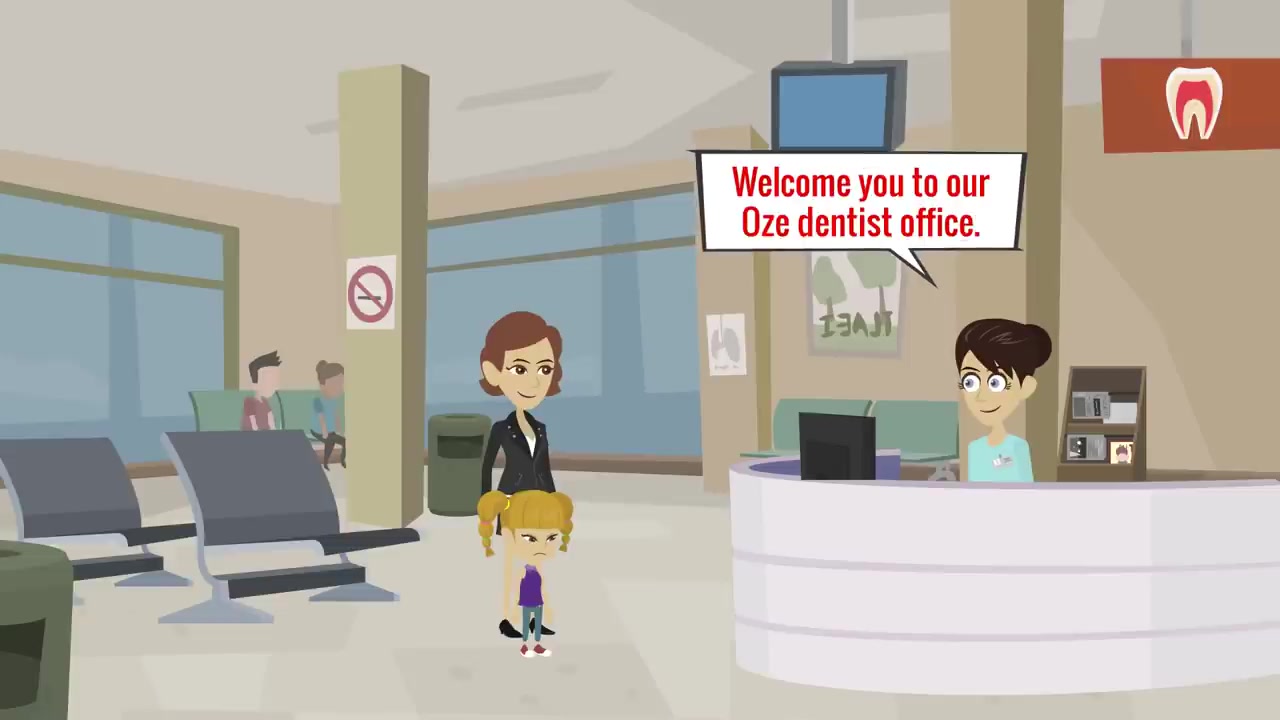 [图]日常英语对话-流利口语16COMMUNICATION AT THE DENTIST OFFICE- How would you describe a tooth