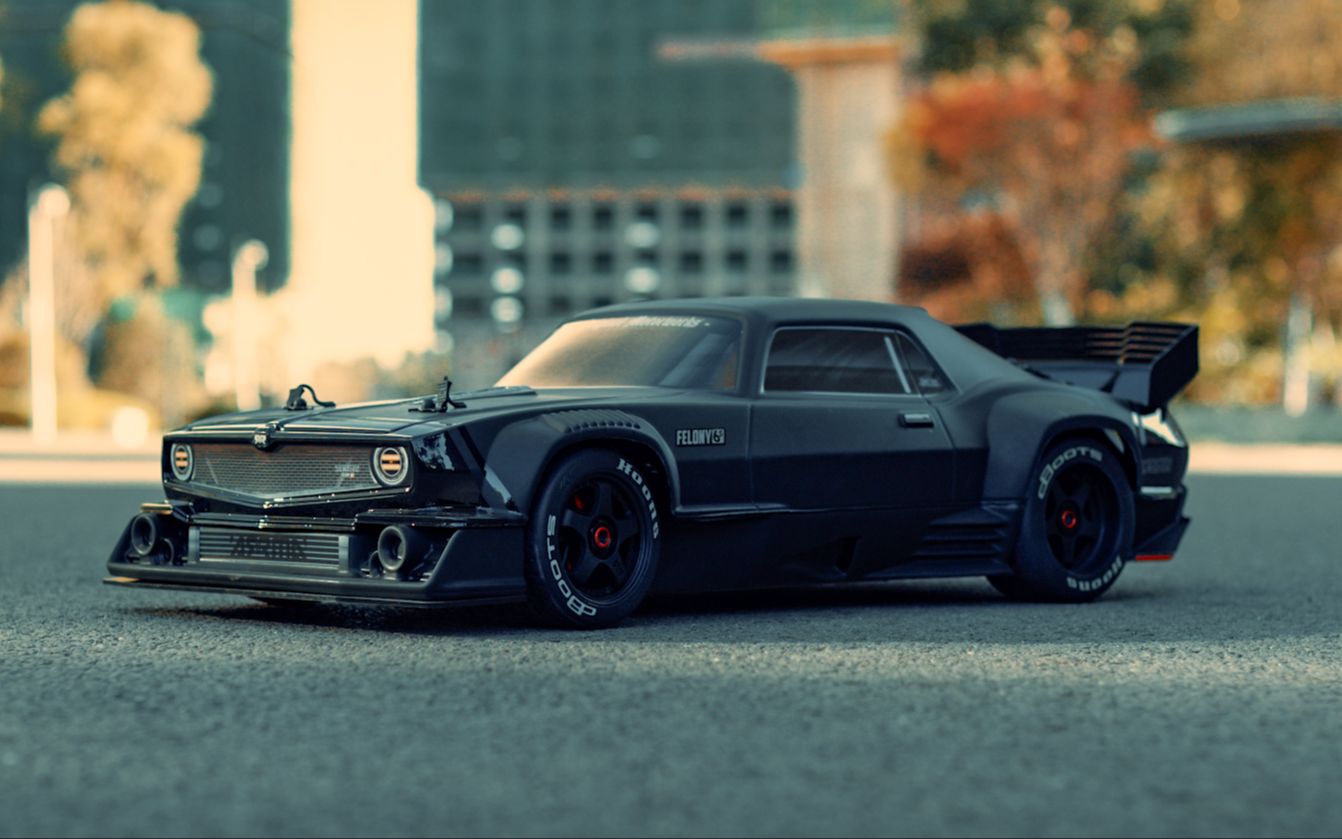 rc超级跑车 arrma火鸟 下地姿态 | 4k